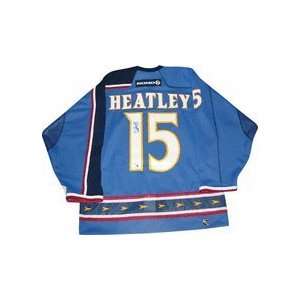  Dany Heatley Atlanta Thrashers Autographed Pro NHL Ice 
