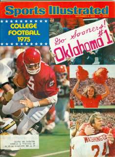 1975 Sports Illustrated Oklahoma Barry Switzer  