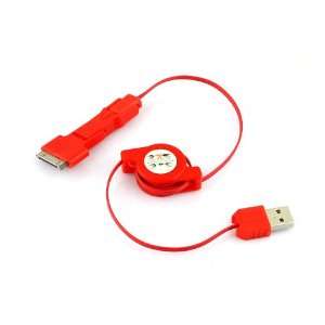  3 in 1 Retractable USB to Mini / Micro USB / Iphone 4 4s 