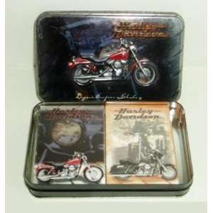 Harley Davidson Dyna Super Glide Motor Cycles Playing Cards 2 Deck Lot 