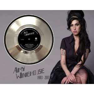  Amy Winehouse Back To Black 1983 2011 Framed Silver 