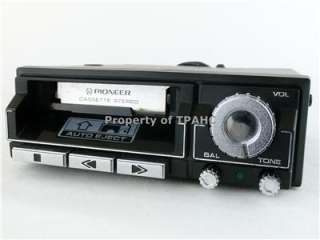 AS IS Pioneer KP 212 Vintage Car Stereo Cassette Deck for PARTS or 