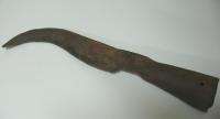 ANTIQUE PRIMITIVE HAND MADE HAND WROUGHT SICKLE  