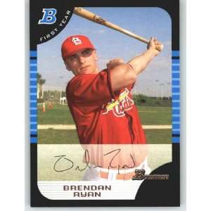  2005 Bowman #285 Brendan Ryan FY RC   St. Louis Cardinals 