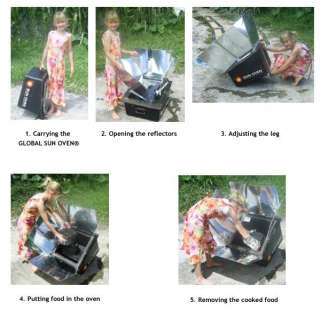 The GLOBAL SUN OVEN® is so easy to use a child can operate it