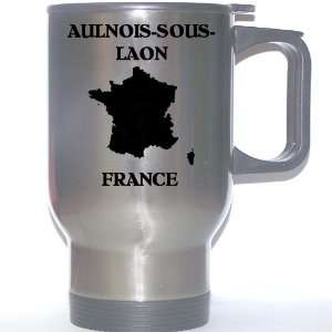  France   AULNOIS SOUS LAON Stainless Steel Mug 