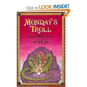   Mondays Troll   (1st Edition) (9780688096441) Jack Prelutsky Books