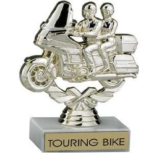  Motorcycle Trophies   5 Inch Touring Bike Automotive