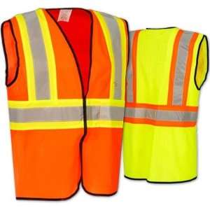  Occunomix   Value Two Tone Vest   Yellow/X2 Large