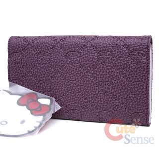 Sanrio Hello Kitty Grape Purple Embossed Wallet Loungefly 2