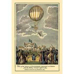 com Ascent of Lunardis Balloon   Graphic representaion of a Balloons 