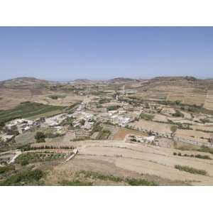  View from the Ramparts, the Citadel, Victoria, Gozo, Malta 