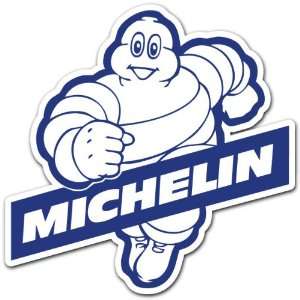  Michelin Man Tires Car Bumper Sticker Decal 4.5x4 