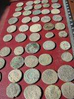   50 HIGHEST QUALITY Authentic Ancient Uncleaned Roman Coins 7574  