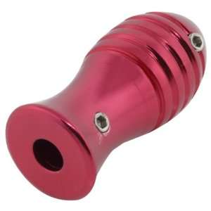  RED 1 Aluminum Wholesale Tattoo Grips #3   Ribbed, Light 