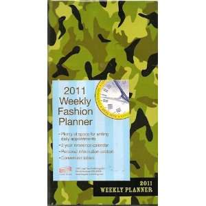  2011 Khaki Travel Sized Weekly Planner