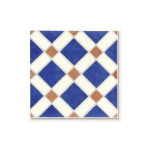  Azzahra Automne 8x8 Moroccan Ceramic Tile