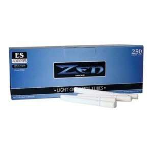  Zen Light 100 Cigarette Tubes (5 Boxes) 250 Count Per Box 