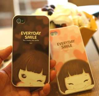 Apple iPhone 4G Jelly Case Cookyshop Everyday Smile  
