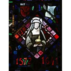  Stained Glass, Sainte Jeanne De Chantal, Semur En Auxois 