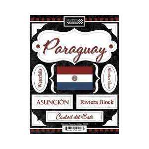   Customs   World Collection   Paraguay   Cardstock Stickers   Discover