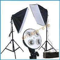 photo studio 4 socket head softBox light stand Umb