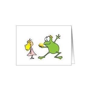 Princess & Frog Card