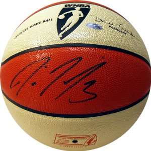  Diana Taurasi Autographed Ball   Official W Everything 