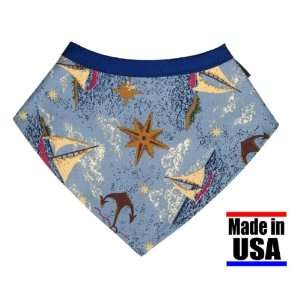  Dog Bandana   Anchors Away in Scout Style, Size X large 