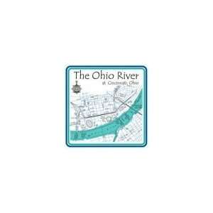 Ohio River Square Trivet