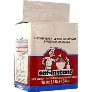 Instant Yeast (LeSaffre) 1lb (16oz)  Grocery & Gourmet 