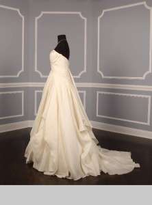Ulla Maija 2910 Cendrillon Light Ivory Silk Satin Couture Wedding 