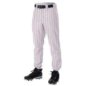  Alleson PROWP Solid Pinstripe Custom Baseball Pants WH/SC 