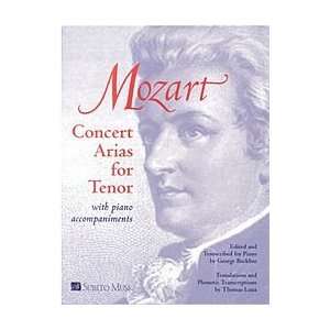  Concert Arias for Tenor (9790060931154) Books