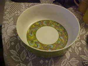 Sango Kismet Aquarius 9 Colorful Round Serving Bowl  
