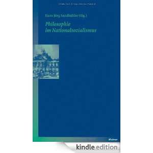 Philosophie im Nationalsozialismus (German Edition) Hans Jörg 