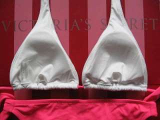   Pink Sequin VICTORIAS SECRET Brazilian String Bikini Set S M L  