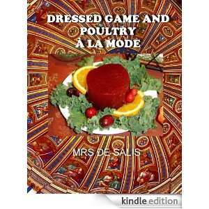 DRESSED GAME AND POULTRY À LA MODE  with table of contents MRS DE 