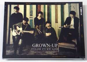 FT Island   GROWN UP (4th Mini Album) CD+Poster  