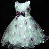 5PU3211UFR08 Bridesmaid Purple Fancy Girls Dress SZ3 4Y  