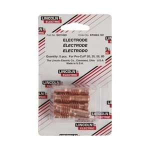  Lincoln Electric 5/pack Electrode Vortech Consum By 