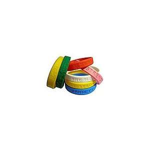  Min Qty 100 Awareness Bracelets, Matte Silicone Toys 