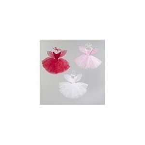  Set of 3 Pink, Red & White Fairy Whispers Dress Christmas 