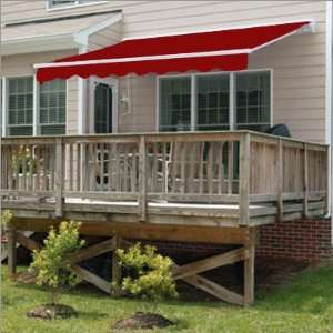   Canopy Manual Once piece Awning with Polyester Cover 