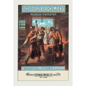  Jolly Blacksmiths March Two Step 24X36 Giclee Paper