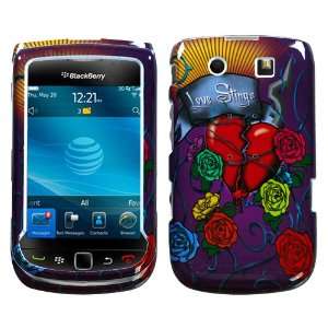 Love Stings Fot BLACKBERRY TORCH 9800 NEW Snap On Hard Cover Case Cell 