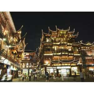  Yuyuan Garden Bazaar Buildings Founded by Ming Dynasty Pan 