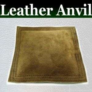 Leather Pad Jewelry Jewelers Sandbag Anvil Bench Block  