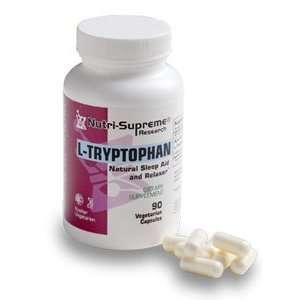  Nutri Supreme Research L Tryptophan 500 mg.   90 Capsules 