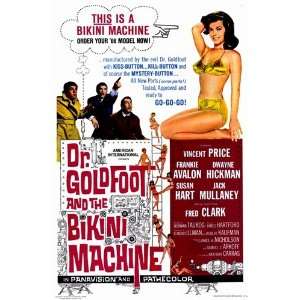  Doctor Goldfoot and the Bikini Machine FINEST BRAND CANVAS 